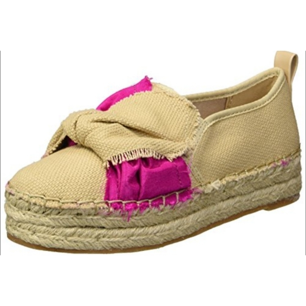 Sam Edelman Carbrera Taffeta Paneled Canvas Espadrilles